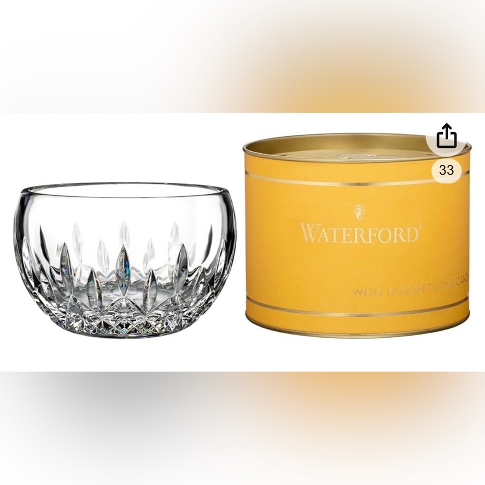Waterford Crystal small candy bowl